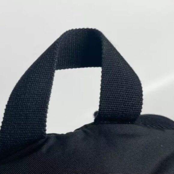 Auth BALENCIAGA 503221 Explorer logo backpack bag Backpack Nylon Black/Multicolo - Picture 3 of 16